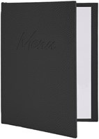 Menukaart Securit Signature A5 zwart