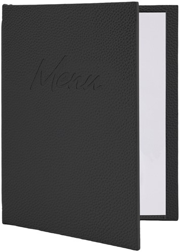 Menukaart Securit Signature A5 zwart