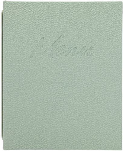 Menukaart Securit Signature A5 groen-2