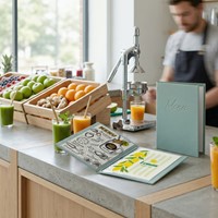 Menukaart Securit Signature A5 groen-4