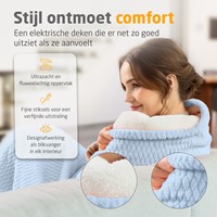 Knuffelwarmtedeken Medisana HB 415 blauw-5