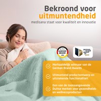 Knuffelwarmtedeken Medisana HB 417 groen-6