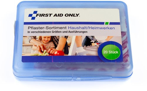 Pleisters First Aid Only In en om het huis 20 stuks-2