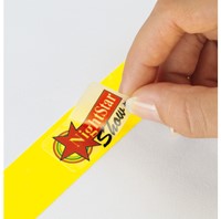 Evenementenbandjes Sigel 255x25mm wit 120 stuks-5