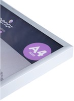 Fotolijst Seco A4 zilverkleurig geborsteld aluminium-3