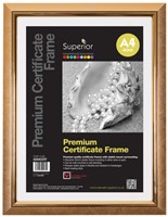 Fotolijst Seco A4 goud plexiglas