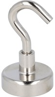Magneet met haak Westcott 25mm zilver Trekkracht +/- 15kg-3