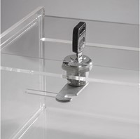 Actiebox Sigel transparant met slot 15x22x15cm + insteek-1