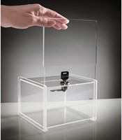 Actiebox Sigel transparant met slot 15x22x15cm + insteek-2