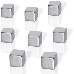Magneten Sigel Be!board 8 stuks vierkant
