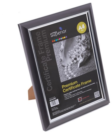 Fotolijst Seco A4 zwart plexiglas-2