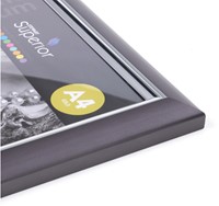 Fotolijst Seco A4 zwart plexiglas-3