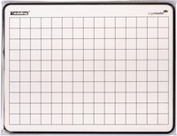Wisbord Legamaster melamine geruit + blanco