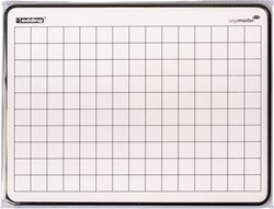 Wisbord Legamaster melamine geruit + blanco