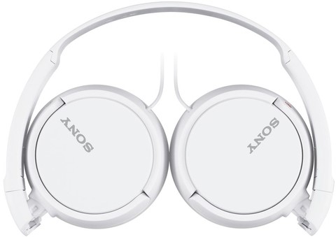 Koptelefoon Sony ZX110AP bedraad 3.5mm jack over ear wit