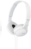 Koptelefoon Sony ZX110AP bedraad 3.5mm jack over ear wit-2