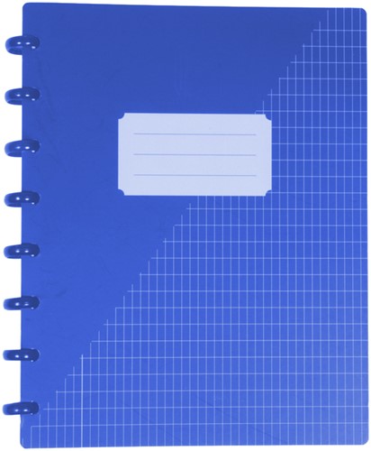 Schrift Kangaro 169x213mm ruit 4x8mm 144pag 90g ass 3 kleur krimp 12st-3