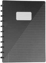 Schrift Kangaro A4 ruit 4x8mm 144 pag 90g assorti 3 kleuren