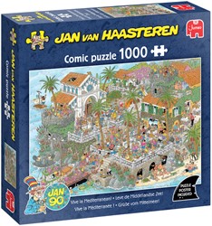 Puzzel Jan van Haasteren Leve de Middellandse Zee 1000st
