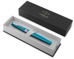 Rollerpen Parker Meridian teal RBT fijn