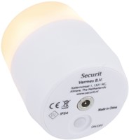 Theelicht Securit Amsterdam LED warmwit met oplaadstation 12 stuks wit-3