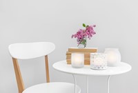 Theelicht Securit Amsterdam LED warmwit met oplaadstation 12 stuks wit-4