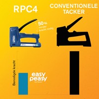 Handtacker Rapid Squeezy RPC4 13/6-16 blauw-2