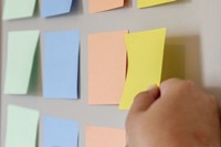 Memoblok Post-it 2014 Super Sticky kubus Summer Sorbet 355 vel-1