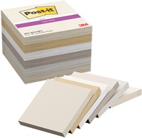 Memoblok Post-it 654 Super Sticky 76x76mm Neutrality 6 stuks-2