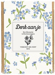 Giftbox Blossombs Denk aan je Vergeet-me-niet mix à 4 zaadbommetjes