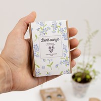 Giftbox Blossombs Denk aan je Vergeet-me-niet mix à 4 zaadbommetjes-2