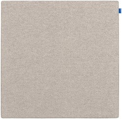 Prikbord Legamaster BOARD-UP akoestisch 75x75cm soft beige