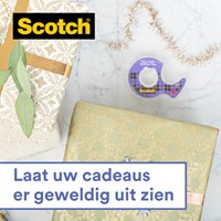 Plakband Scotch Gift-Wrap Tape 19mmx15m op dispenser-3