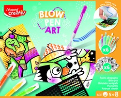 Blowpen Maped Creativ Art Pop Art complete activiteit
