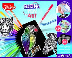 Blowpen Maped Creativ Art Creatief met 24 kleuren