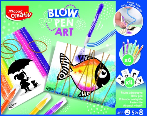 Blowpen Maped Creativ Art String Art complete activiteit