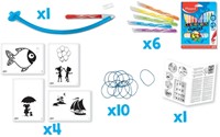 Blowpen Maped Creativ Art String Art complete activiteit-3
