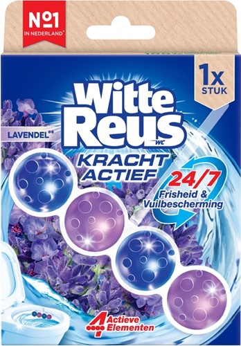 Toiletblok Witte Reus Kracht Actief lavendel