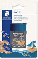 Puntenslijper Staedtler Noris 512 dubbel met opvangbak blauw-2