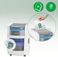 Papiervernietiger Leitz IQ OptiMax Autofeed 150 P4 snippers 4x10mm-3
