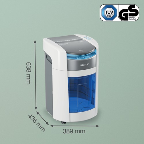 Papiervernietiger Leitz IQ OptiMax Autofeed 200 P4 snippers 4x10mm-3