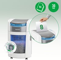Papiervernietiger Leitz IQ OptiMax Autofeed 200 P4 snippers 4x10mm-3