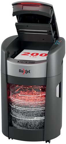 Papiervernietiger Rexel ShredMax AutoFeed+ 200X P4 snippers 4x10mm-2