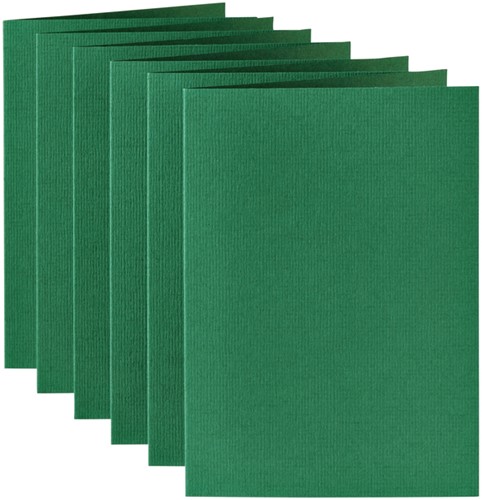 Correspondentiekaart Papicolor dubbel 105x148mm dennengroen pak à 6 stuks-2