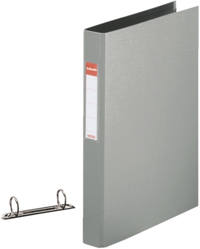 Ringband Esselte Standaard A4 42mm 30% gerecycled PP folie grijs