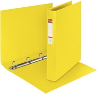 Ringband Esselte VIVIDA A4 4-rings O-mechaniek 25mm PP geel-1