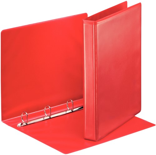 Presentatieringband Esselte Essentials panorama A4 4-rings D-mechaniek 44mm rood