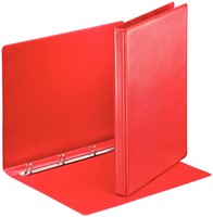 Presentatieringband Esselte Essentials panorama A4 4-rings O-mechaniek 16mm rood