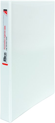 Presentatieringband Quantore A4 Maxi 4-rings D-mech 44mm wit-3