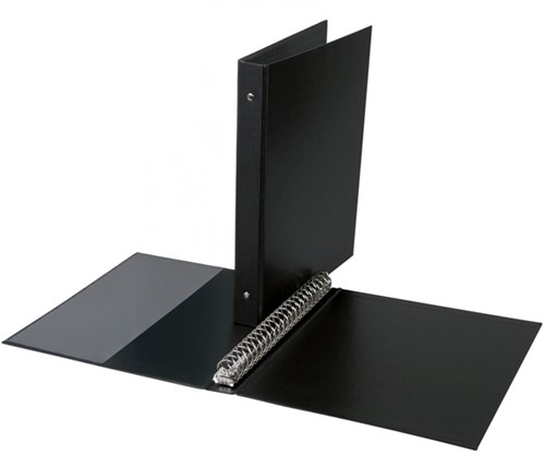 Ringband Quantore A4 23-rings O-mech 19mm PP zwart